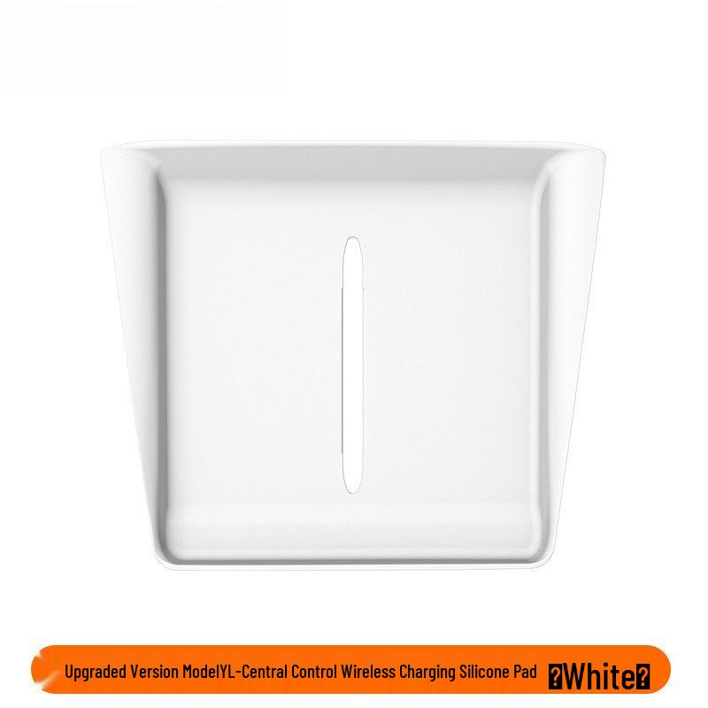 Compatible Silicon Anti-Slip Wireless Charging Pad for Tesla Model Y Central Console