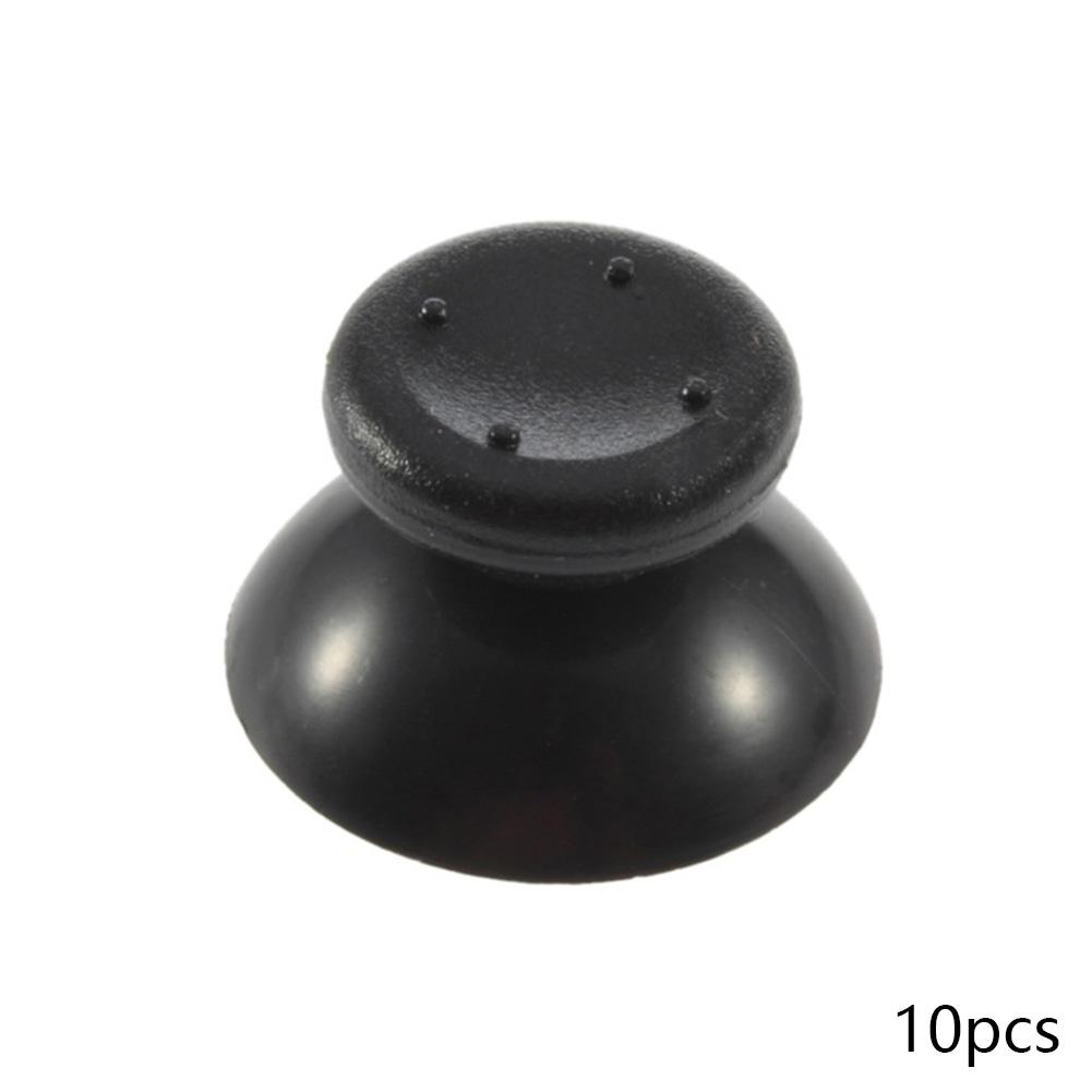 10 stücke Ersatz Analog Thumbstick Thumb-Stick Für xbox Series 360 Ein Controller Schwarz Silikon Thumbstick Griffe Caps Set
