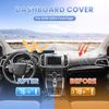 Dash Cover For 2015-2025 Ford Edge Dashboard Cover Mat For Edge Accessories Sunshade Nonslip Mesh Protector No Glare