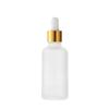 Frosted Glass Dropper Bottle 10ml - Empty Essential Oil & Cosmetic Dispenser