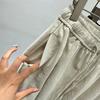 Women's Elastic Waist Straight-Leg Slimming Casual Pants