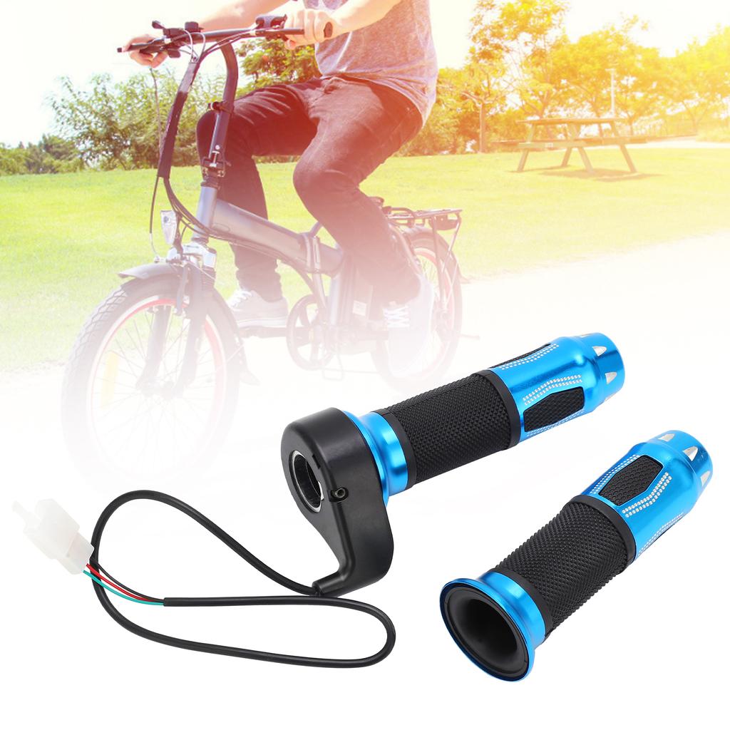 1 Pair Electric Bike Throttle Grip Universal Throttle Handle Grips for Electric Bicycles