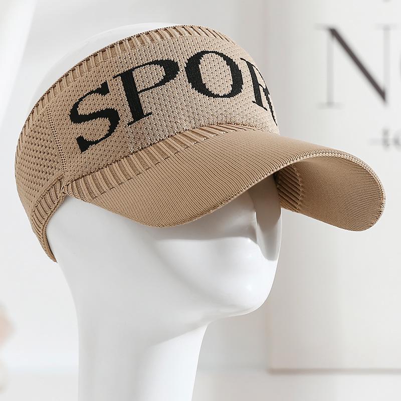 Women's Spring Korean Fashion Sports Cap – Breathable Cotton Visor Hat