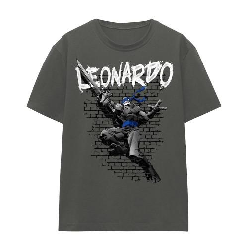 Teenage Mutant Ninja Turtles Unisex Adult Leonardo T-Shirt