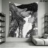 Tapisserie murale Berserk Accroche murale esthétique Couverture en tissu imprimé Tapisseries décoratives pour chambre à coucher salon Décoration intérieure