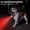 USB Rechargeable LED Dog Collar Light Clip on Dog Walking Light  For Night Walking