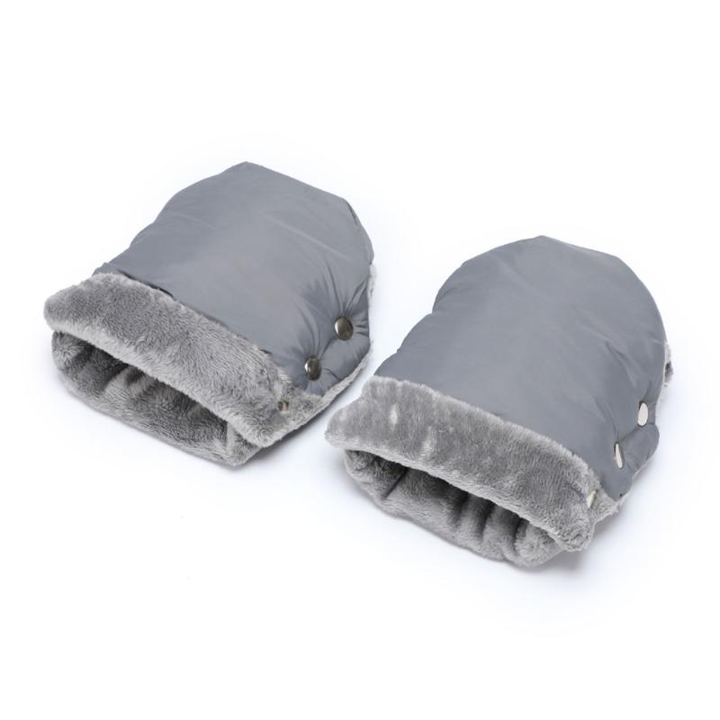 Pushchair Hand Warmer Gloves Universal Pram Hand Muff Mittens Windproof Stroller Handmuffs Stroller Accessories