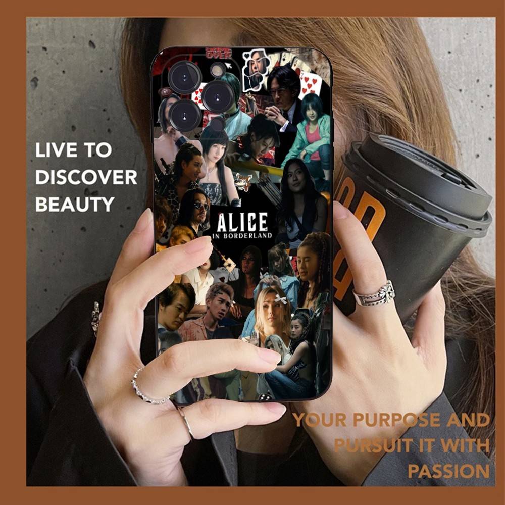 TV Alice In Borderland Movie Phone Case For IPhone 16 15 14 13 12 Mini 11 Pro XS Max X XR SE 6 7 8 Plus Soft Silicone Cover