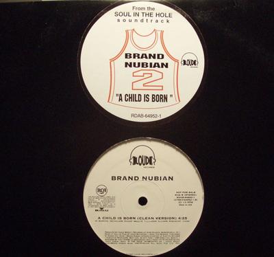 12inch Record BRAND NUBIAN - A Child Is Born RDAB649521PROMO Loud Records 1997 US Rap & Hip-Hop/R&B Used