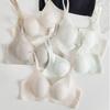 Ultra-thin Breathable and Seamless New Underwear Women's Big Breasts Are Small, Anti-sagging, Sub-breasts, Jelly Provisions, Bra