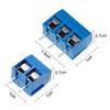 Easy Use 120Pcs 5Mm Pitch 2 Pin & 3 Pin PCB Mount Screw Terminal Block Connector For Arduino (100 X 2 Pin, 20 X 3 Pin)