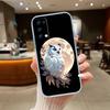 Cartoon Art Owl Phone Case for Motorola G14 G15 G24 G30 G31 G32 G34 G41 G42 G51 G52 G50 G60S G60 G62 G72 G71 G73 G84 G85 G200 E32