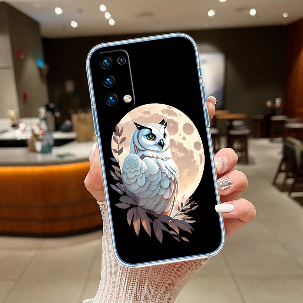 Cartoon Art Owl Phone Case for Motorola G14 G15 G24 G30 G31 G32 G34 G41 G42 G51 G52 G50 G60S G60 G62 G72 G71 G73 G84 G85 G200 E32