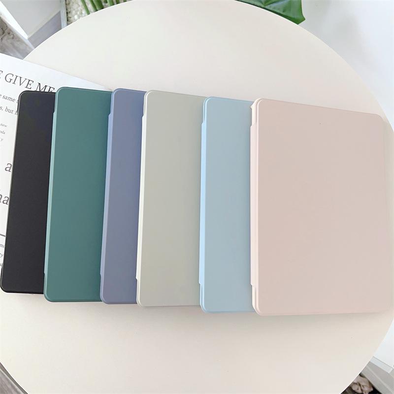 Capa Giratória de Couro Acrílico para Samsung Tab A9+ 11" - Capa Protetora Completa, 2023, Anti-Queda