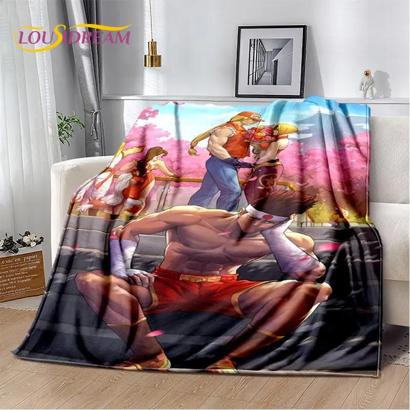 Retro Game Street Fighter Gamer Soft Plush Blanket,Flannel Blanket Throw Blanket for Living Room Bedroom Bed Sofa Picnic Cover