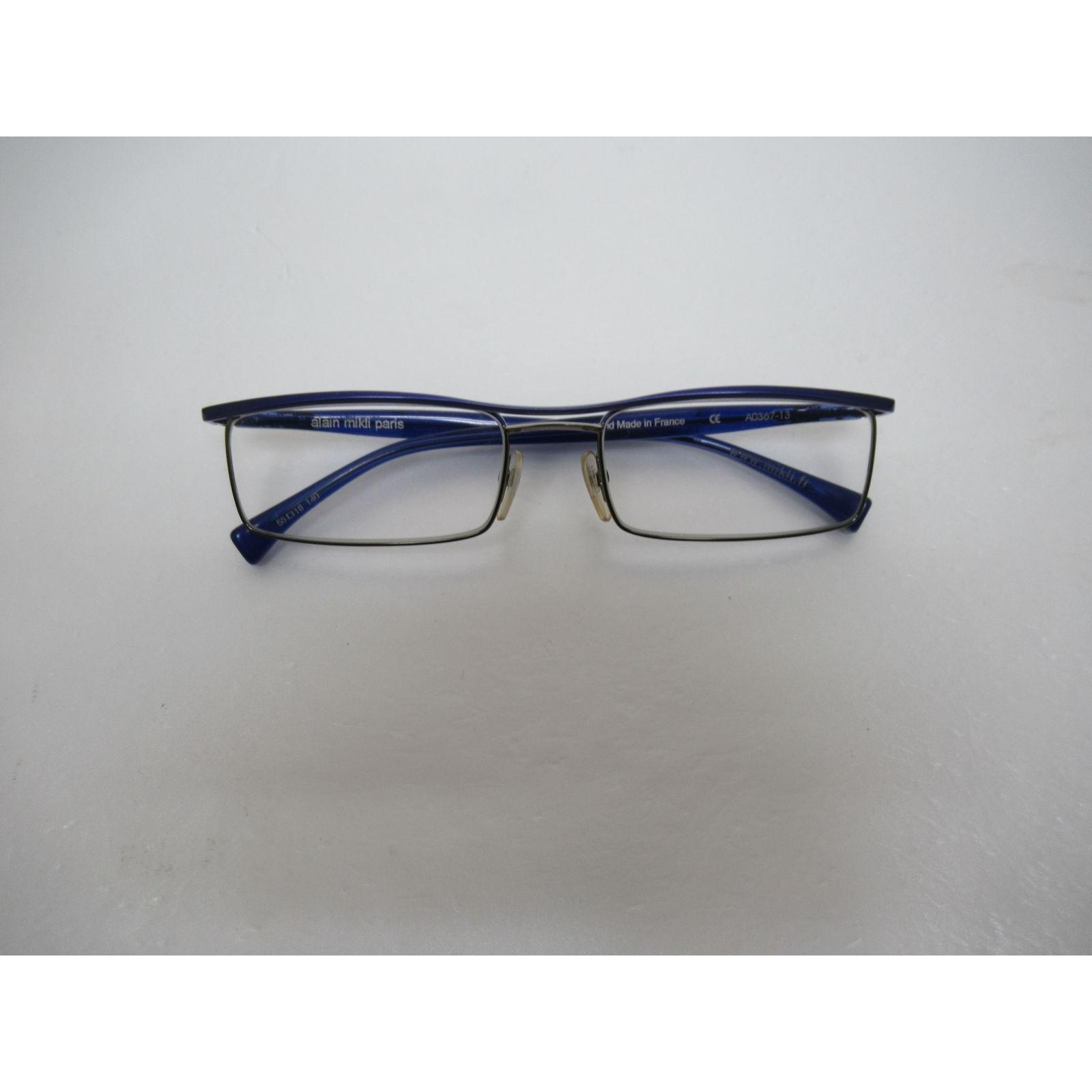 Used alain mikli Alain mikli A0367-13 Glasses Glasses Men s Unisex Made in France Prescription Used Popular Standard Super Cheap Immediate purchase