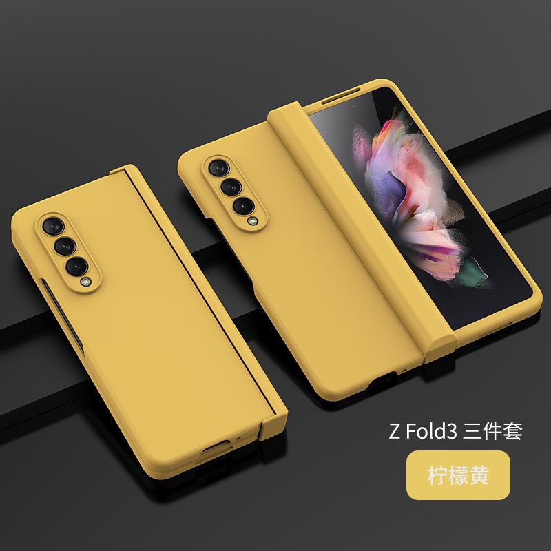 Case for Samsung Galaxy Z Fold 7 6 5 4 3 Hinge Protective Shell Full Coverage With Holder Kickstand Tough Case Magnetic Plain
