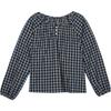 BETU Women's Vintage Plaid Long Sleeve Shirt