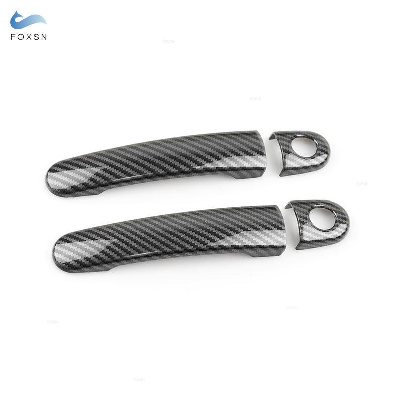 For VW Golf 4 Jetta Bora MK4 1999-2004 Rabbit A4 1J Passat B5 1997-2005 Polo Car Exterior Door Handle Covers Decor