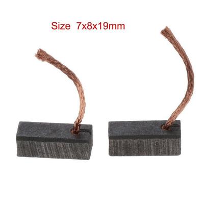 2 Pezzi Spazzole di Carbone Spazzole di Carbone Spazzola Motore Carbonio/Metallo