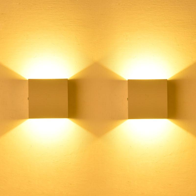 LED Up and Down Wall Lamps Indoor Aluminium Wall Light Wall Lamp For Bedroom Living Room Corridor Aside Lighting Home Decoration