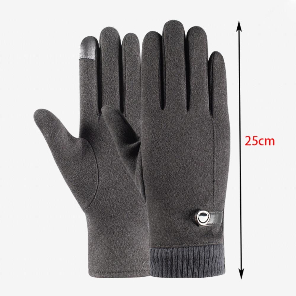 Touchable Screen Touch Screen Gloves Warm Skiing Gloves New Full Finger Gloves  Women Men