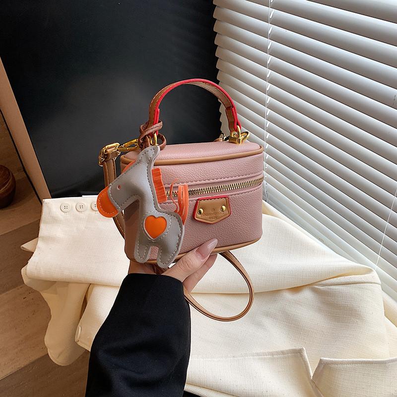 Lychee Girls Pattern Shoulder Bag Fashionable Mini Childrens Bag Makeup