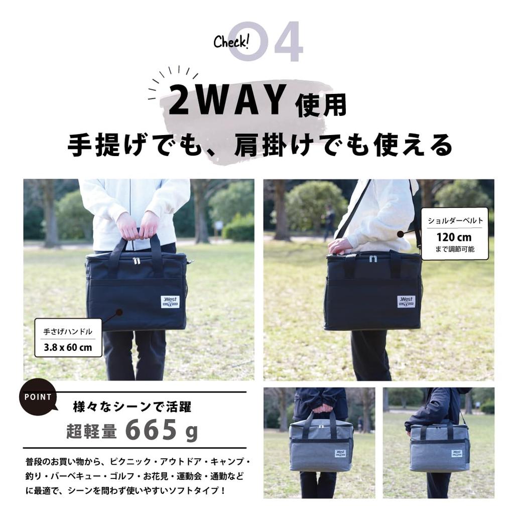 Cooler Box by Outdoor Large Capacity 30L Insulation Cooler Bag Thermal Insulation Foldable Cooler Bag Shopping Basket Bag [Recommended Guide] 4-Layer