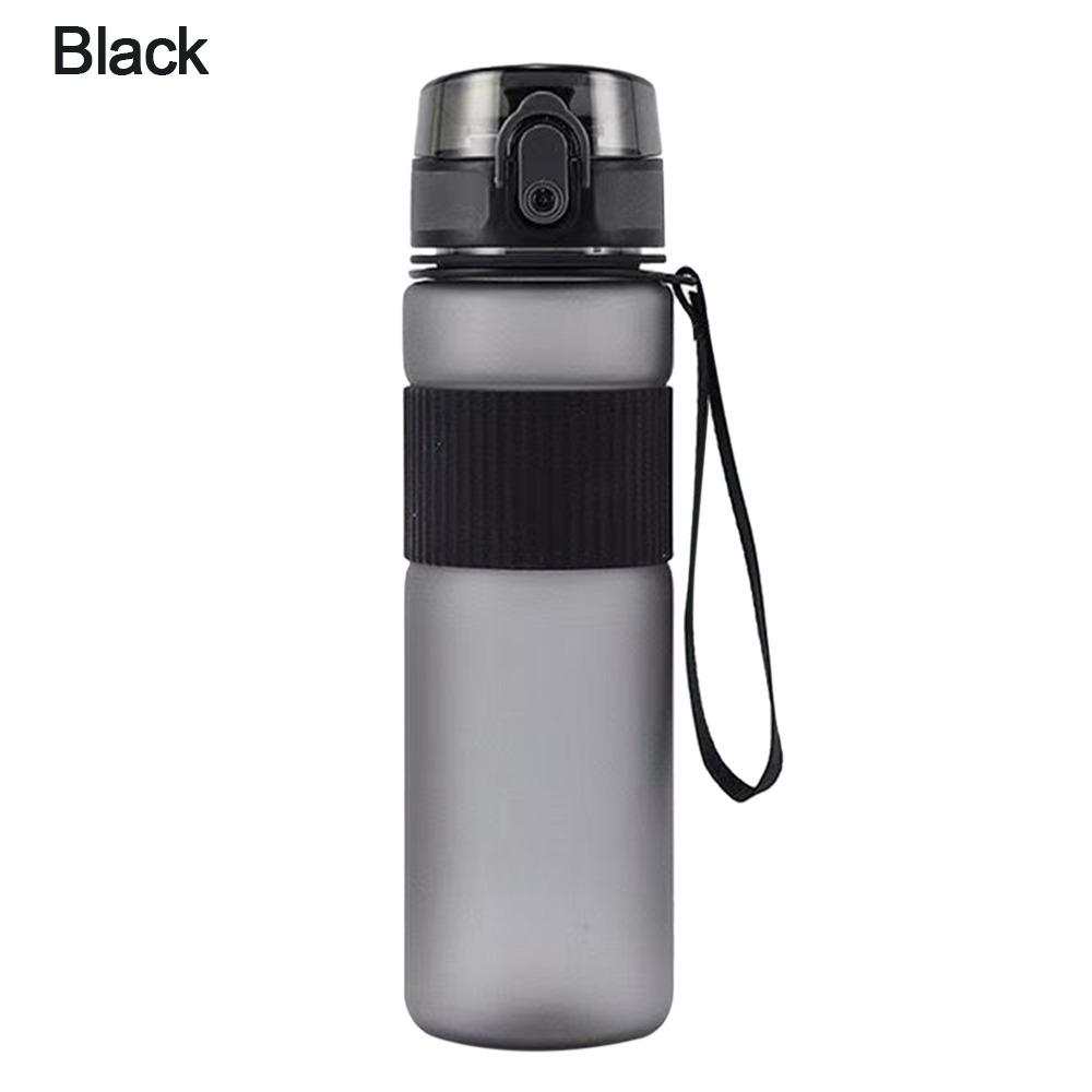 Safety Lock Buckle 550ML Sports Water Bottle Plastic Large Capacity Travel Water Cup Portable Leak-Proof Drink Cup Sports Gym