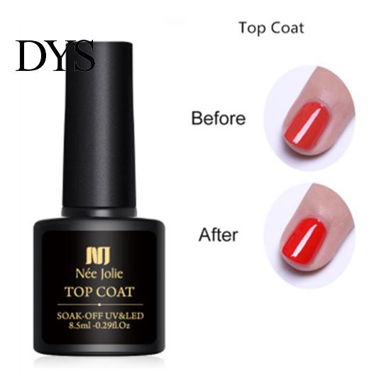 Long-lasting Fast Drying Soak Off UV Top Base Coat Nail Gel Polish Lacquer Decor