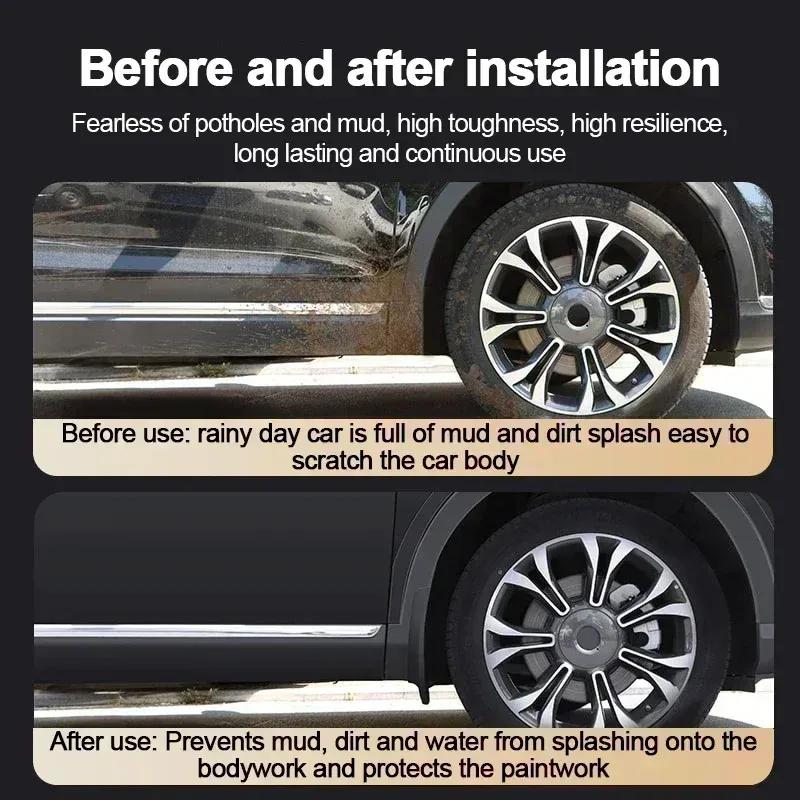 For SWM G05 Pro 2024 ABS Car MudFlaps Front Rear Fender Wheel Cover Guard Mudguard Splash Guard Mud Flaps Auto Accessories