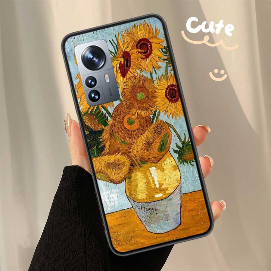Van Gogh Oil Painting Art Phone Case For Xiaomi Mi 13 12 11T 10T 12T Pro 12X 11i 11 Ultra 10 Lite 5G 9 8 6X 5X A1 A2 Cover Capa