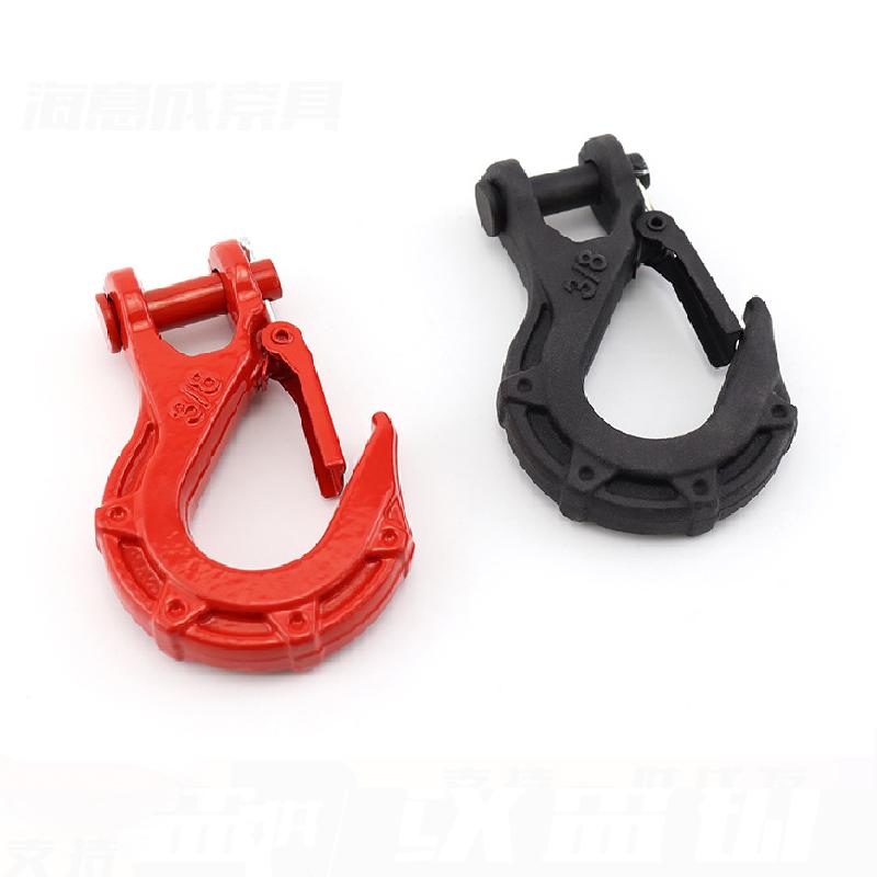 3/8 Winch Hook Tow Hook Tractor Hook Shaped Electric Winch Traction Hook Off-Road Rescue Winch Accessories