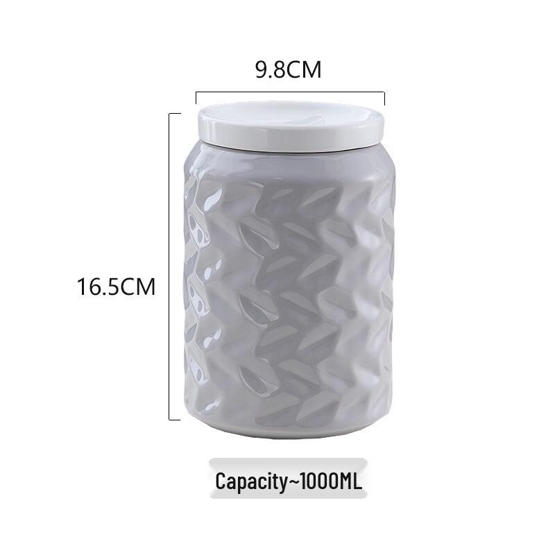 ZISIZ Ceramic Sealed Food Storage Jar