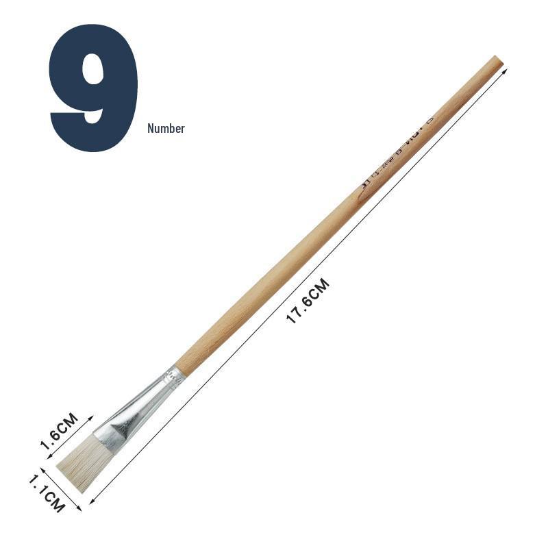 Gold Tip Ceramic and Watercolor Paint Brush Set - Boutique S Series