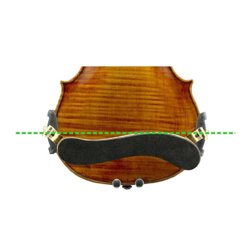 Viva La Musica Diamond Violin Shoulder Rest, Maple/Light