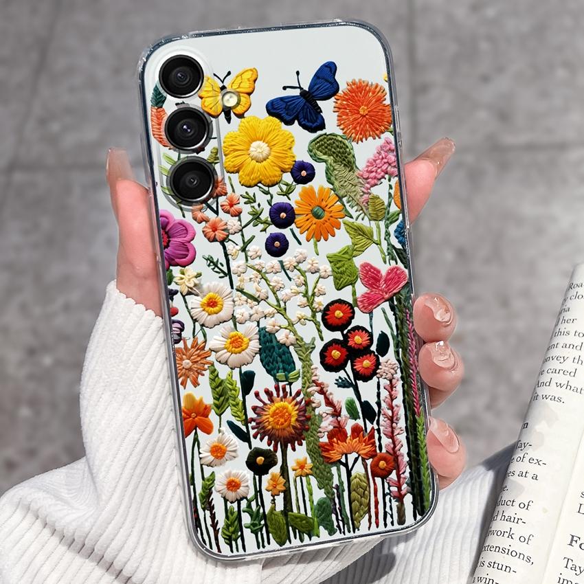 Casing For Samsung A16 A17 A15 A14 A13 A12 A10 A26 A25 A24 A23 A22 Phone Cover Cute Penguin Pattern Transparent Silicone Shell For Samsung Bumper Case