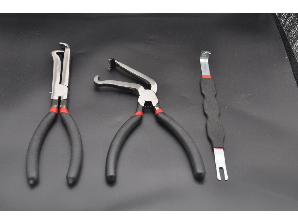 Multi-Purpose Pliers: Wire Cutters, Harness Pliers, Oil Pipe Separator, Straight and Elbow Heads