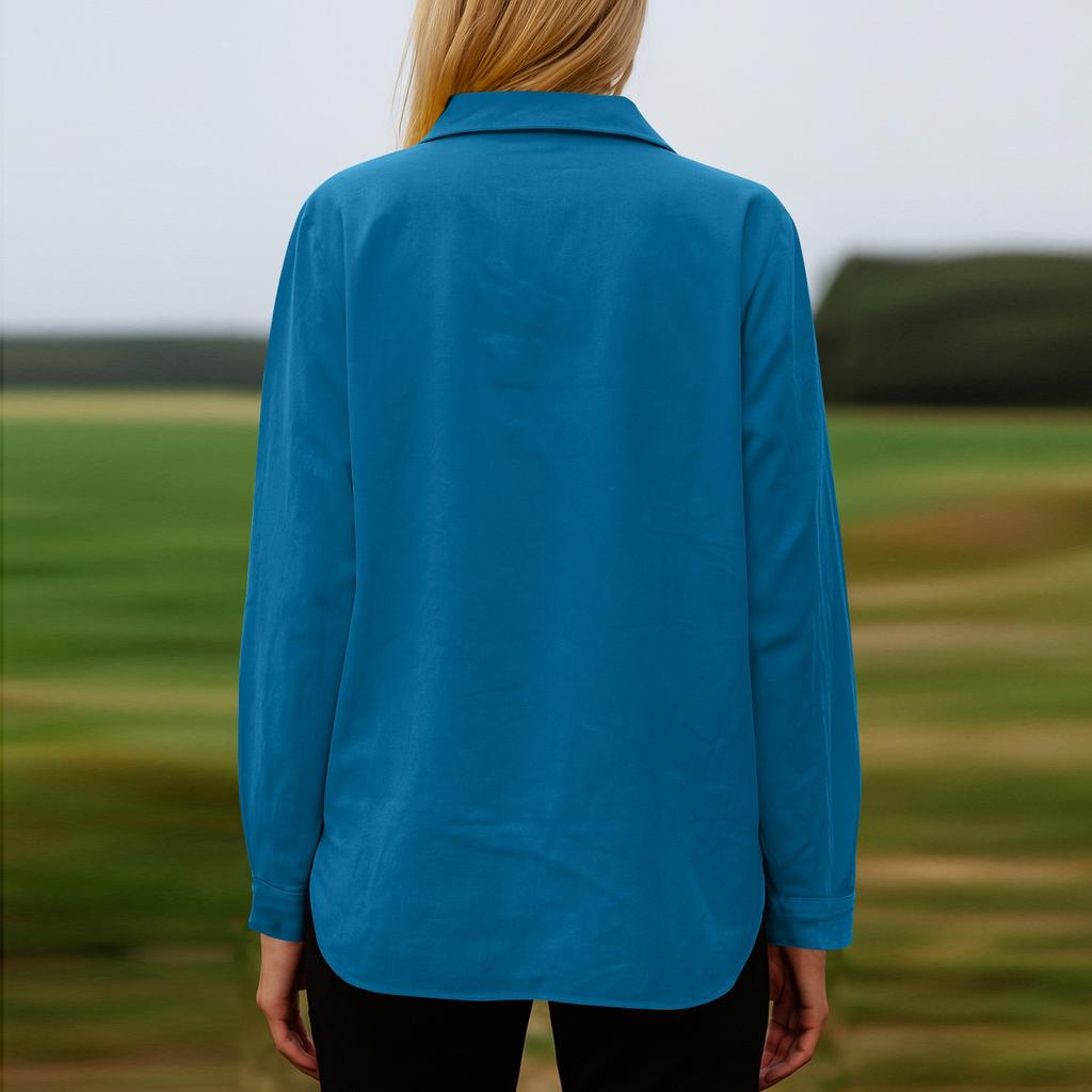 Long Sleeve Shirts For Women Cute Print Graphic Tees Blouses Casual Plus Size Basic Tops Pullover