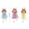 Hanging Ornament Girl Doll Figurine Set of 3 Easter Holiday Decoration Wall Mounted Pendant Room Decoration Easter Gift