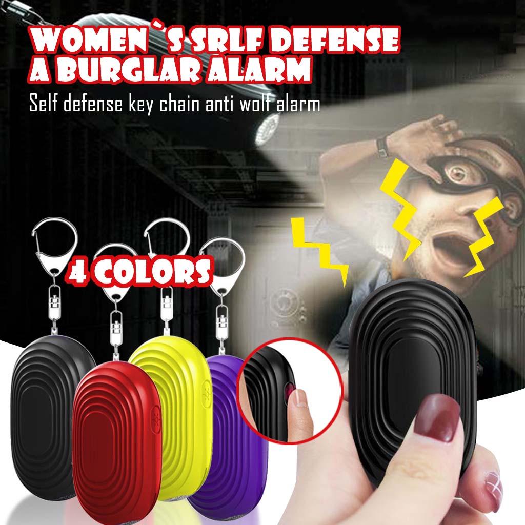 

Сигнализация Женский брелок для ключей Анти-волчья сигнализация 120 дБ