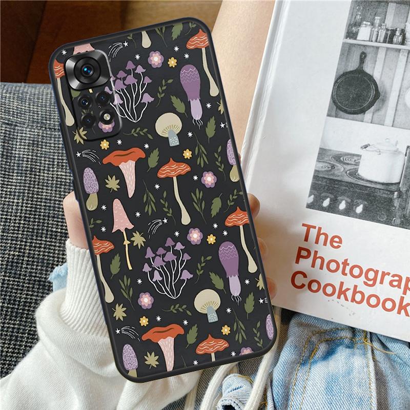 Trippy Mushroom For Xiaomi Redmi Note 13 9 10 11 12 14 15 Pro Plus Phone Case For Redmi 15 C 12C 13C 14C 10C