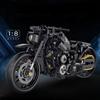 Speed Champions GP Tournament Motorcycles Model Building Blocks Classical Modern Moto Dirt Bike Racing Sets Kids Toys Gifts