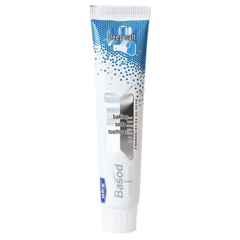 Enzyme Baking Soda Toothpaste for Healthy Gums, Teeth Whitening, Fresh Breath, and Stain Removal.