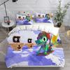 Fashion Lil Gator Game Bedding Set Single Twin Full Queen King Size Bed Set Kids Bedroom Duvetcover Sets Bed Sheet Set