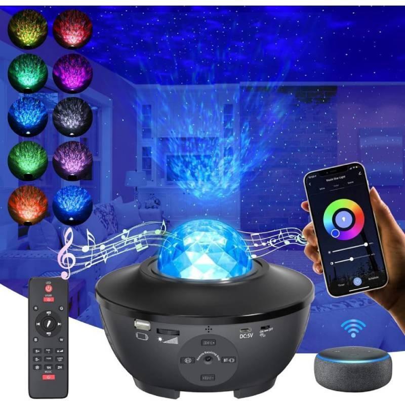 Projector Galaxy Mexllex Star Projector Remote Control Night Light Usb Bluetooth