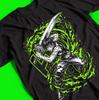 Dark Anime Shirt, Japanese Manga Graphic Tee, Cursed Energy Style Shirt, Shonen Streetwear, Gothic Anime Clothing, Anime Fan Gift,Unisex Tee