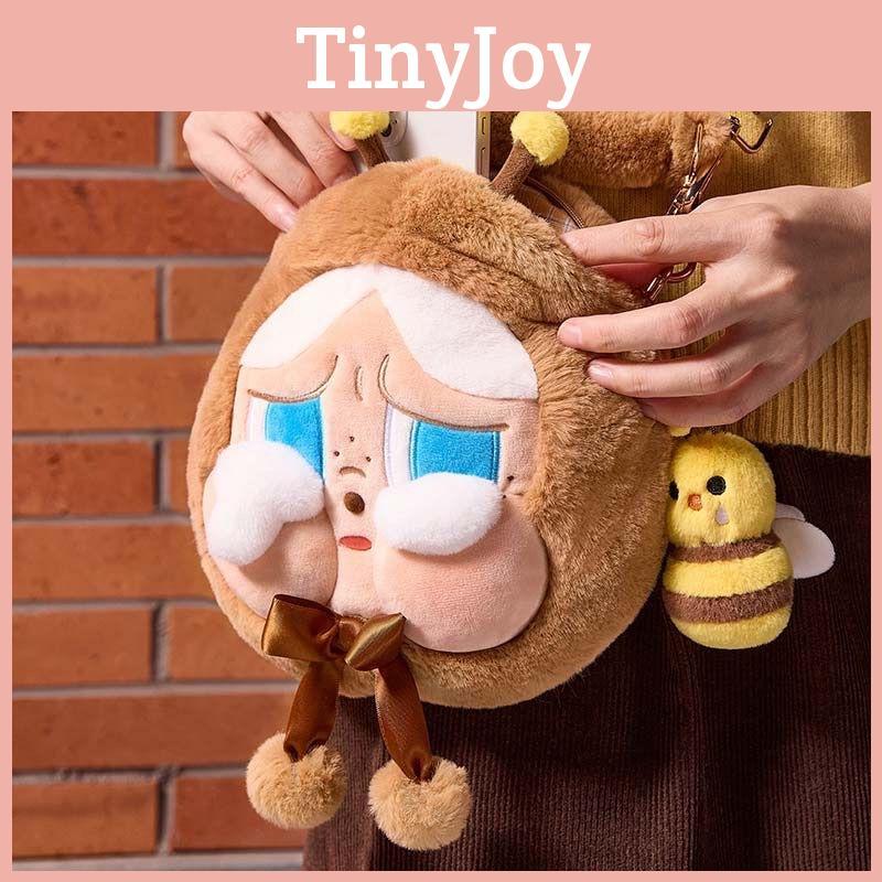 Itabag Bee Crybaby Plush Kids Crossbody Bag Lightweight Handbag Outings Casual