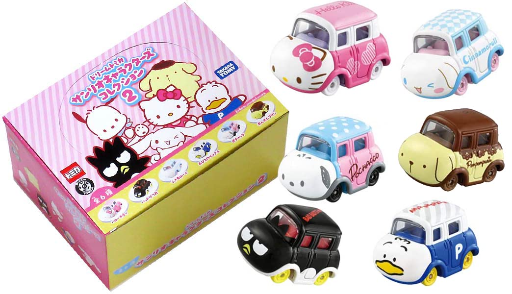 

Коллекция персонажей Dream Tomica Sanrio 2