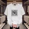 Short Sleeve Cotton Men'S Printed T-Shirt Trend Men'S And Women'S Versatile Crew Neck T-Shirt Men'S